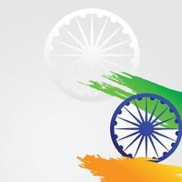 Indian Flag Design Background for Independence Day Celebration vector