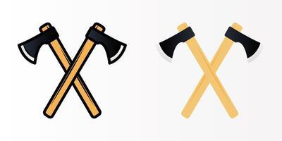 Axe icon set. axe sign. for mobile concept and web design. illustration on white background vector