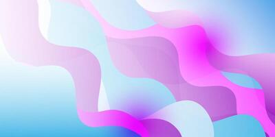 Cool gradient bright colorful background with geometric 3D waves and simple pattern elements. Colorful wave design. Simple yet elegant concept. eps10 vector
