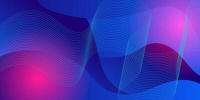 Popular blue wave abstract bright background with wavy bright lines. Bright blue gradient color on the background. eps10 vector