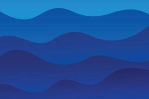 Blue wave abstract background, web background, blue texture, banner design, creative cover design, backdrop, minimal background, illustration vector