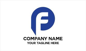 F initial logo vector