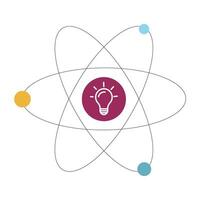 idea and realization neural network color icon . idea and realization neural network sign. isolated symbol illustration vector