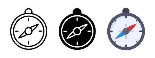 Compass icon. Travel symbol. Navigation sign. Vintage sailing compass illustration. Map direction arrow pointer. North, west, south, east orientation. Cartography map navigator. Journey compass vector