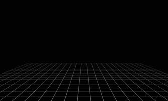 Abstract perspective grid lines blank background vector