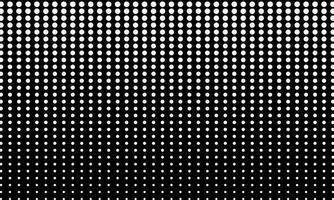 Abstract polka dot pattern monochrome background vector