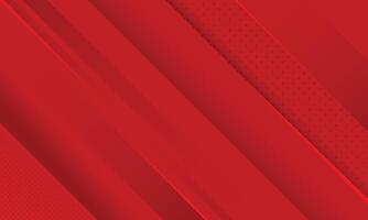 Modern background gradient red stripes 3d vector