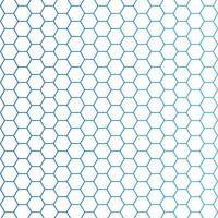 Hexagon background design vector