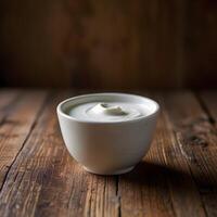 Plain Yogurt with Smooth Texture photo