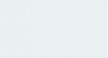 Template isometric grid seamless pattern. Blue isometric grid. Outline isometric graph template background. illustration vector
