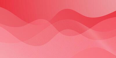 Colorful wave geometric banner background. Pink element with fluid gradient. Dynamic shapes composition. vector