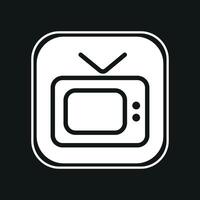 television icon illustration vector