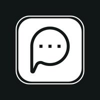 message icon illustration vector
