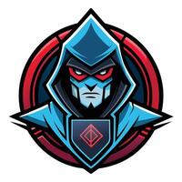 the logo for a team called the dark knights vector
