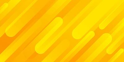 Bright orange-yellow gradient abstract dynamic background vector