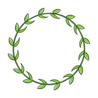 Free flower frame for stunning visual design. vector