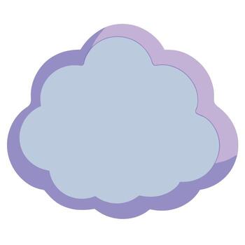 Free cloud icon perfect for web, app, and graphic vector