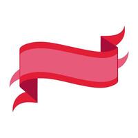 Stylish curling ribbon frame design for your project. vector