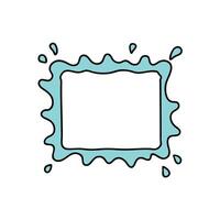 Decorative photo frame design for creative projects vector