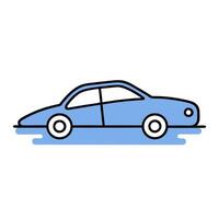 Car graphic to enhance creative projects and websites vector
