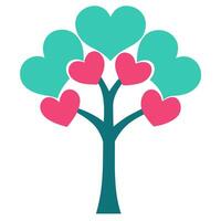 Fresh tree artwork ideal for nature-based products. vector