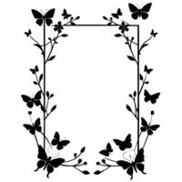 Free simple silhouette illustration for stylish wall art. vector