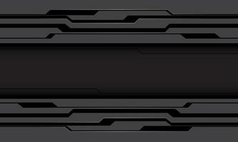 Abstract grey metallic black shadow technology futuristic style geometric background design modern vector