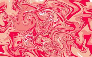 Creative Abstract liquid background with teal and light red waves, retro style. Colorful fluid wavy background in teal and light red color. vector