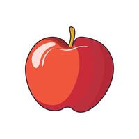 red apple icon illustration vector