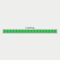 Full Loading Bar illustration vector