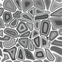 Monochrome Pebble Mosaic tile pattern Abstract Stone art digital vector