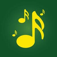 Music note trendy artwork attractive abstract illustration colorful valuable design vector