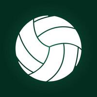 Volleyball trendy artwork gorgeous abstract illustration colorful valuable design vector