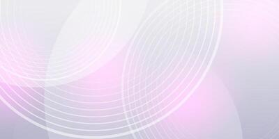 Abstract grey background with dynamic circle lines. Futuristic technology concept. vector