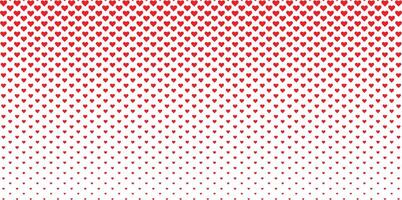 Heart halftone texture background illustration vector