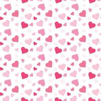 Pink heart background for valentine vector