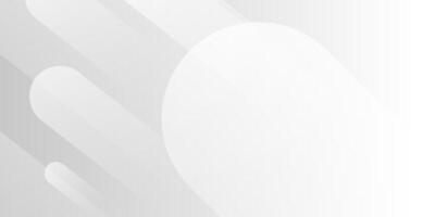 abstract white and grey soft modern background with geometric shapes smooth effect vector