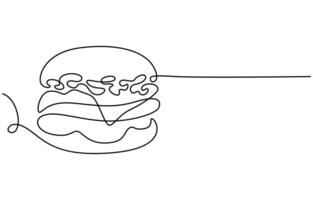 Single one line drawing World food day concept Continuous line draw design graphic illustration vector