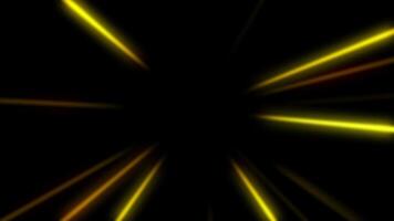 Concentrated lines of light, background material of rays video