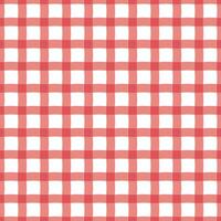 illustration of a red checkered pattern on a white background with soft wavy lines. A stylish and modern pattern, perfect for textiles, packaging, and backgrounds vector