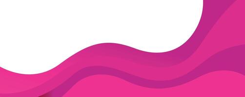 Minimalist background with cute wavy lines pattern vector