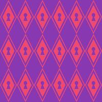 Alice in Wonderland seamless pattern vector
