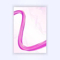 cover design background with liquid abstract wavy colorful gradient purple vector