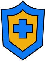 prevention icon. medical and health care icon. filled outline icon style. single icon. vector