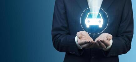 man hand car in screen photo