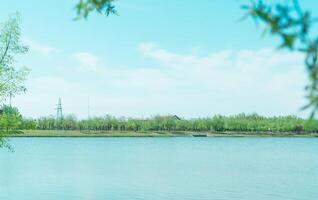 big lake in the park photo