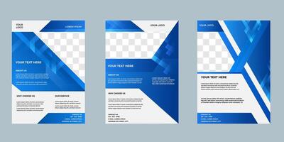 professional and elegant business flyer template for corporate branding. A4 design size vector