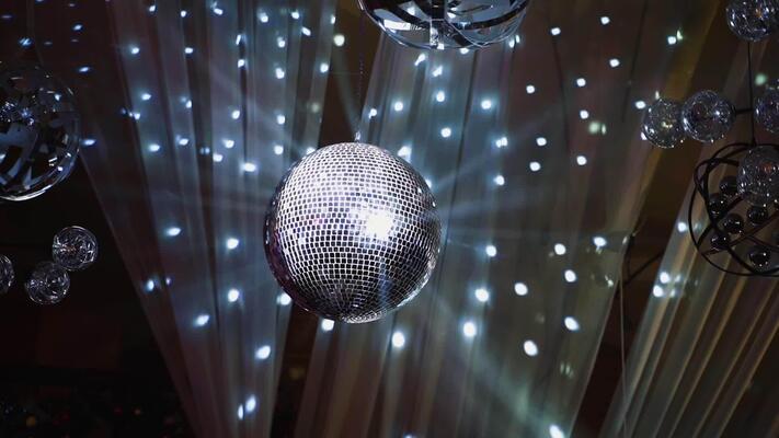 Aazon.co: GOOTHY Disco Ball With Rotating Irror Tiles, 8 Inch