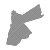 jordan map icon vector