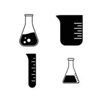 Erlenmeyer Icon simple vector
